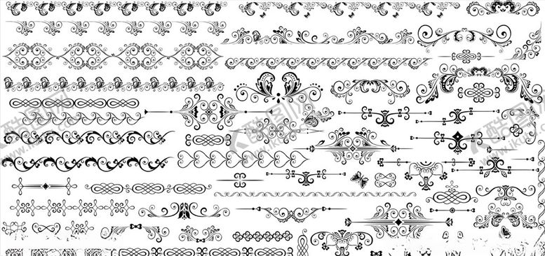 编号：76648210292346268325【酷图网】源文件下载-矢量花边花纹