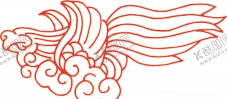 编号：11563207070049547529【酷图网】源文件下载-龙凤祥云纹