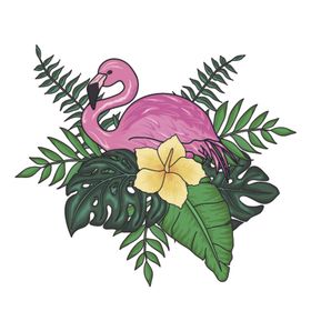 热带水果植物装饰图案