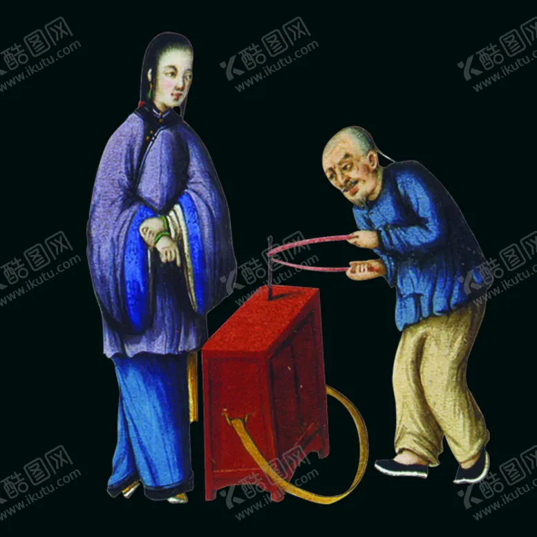 编号：59743609182039341059【酷图网】源文件下载-古风人物免抠素材