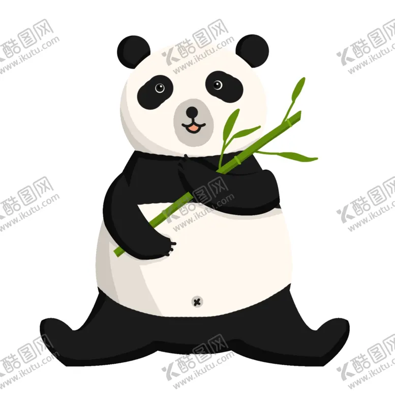 编号：99773904221246201979【酷图网】源文件下载-卡通熊猫