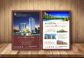 房地产豪华大气高端宣传单