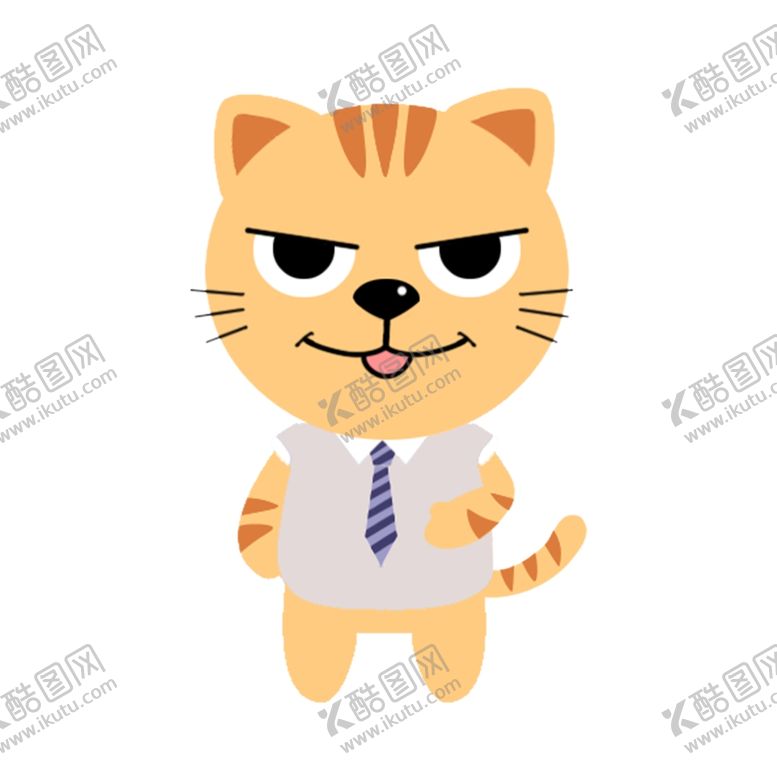 编号：21364205081425382352【酷图网】源文件下载-卡通猫形象