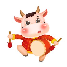 卡通牛形象