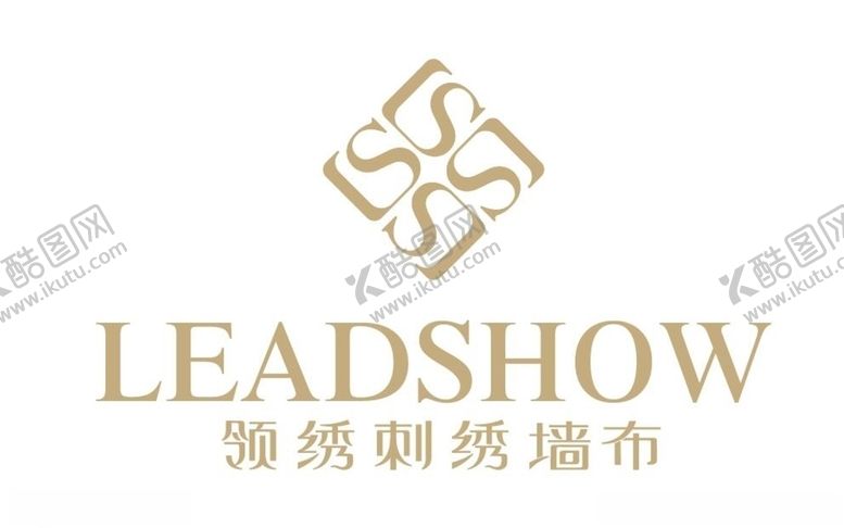 编号：10002410011830151190【酷图网】源文件下载-领绣刺绣墙布LOGO