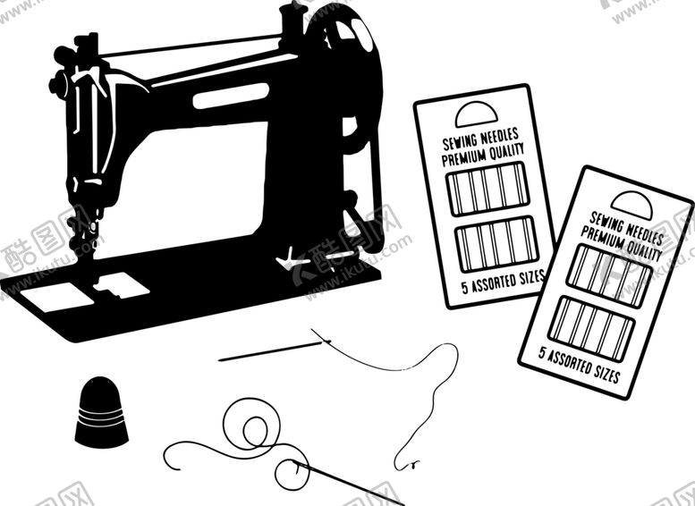编号：38115911010058427043【酷图网】源文件下载-缝纫机