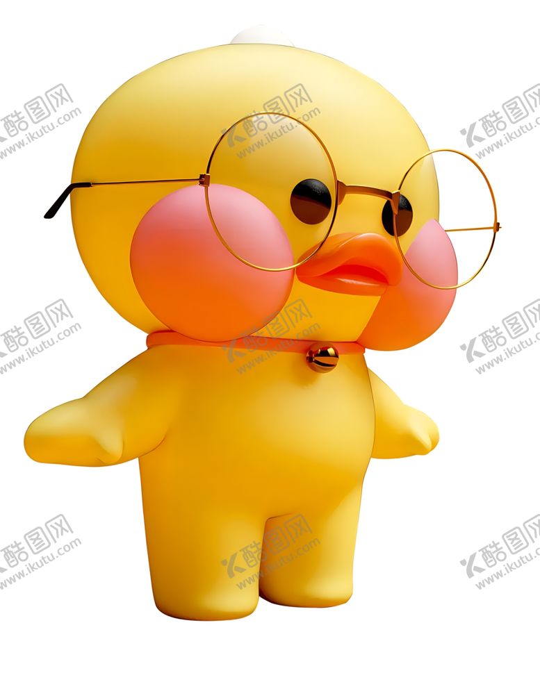 编号：93900402151737548290【酷图网】源文件下载-可爱小黄鸭卡通形象