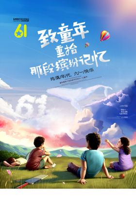 61海报六一六一儿童节六一素材