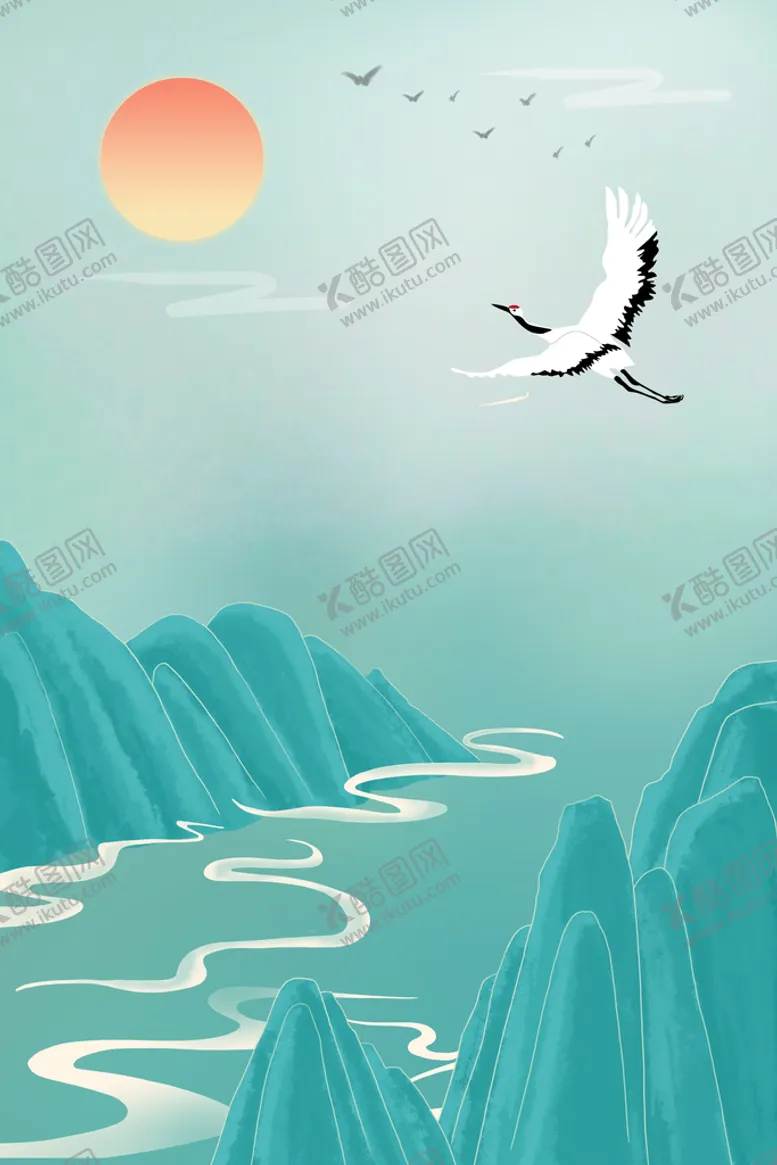 编号：96120409290636355376【酷图网】源文件下载- 国潮海报设计图片
