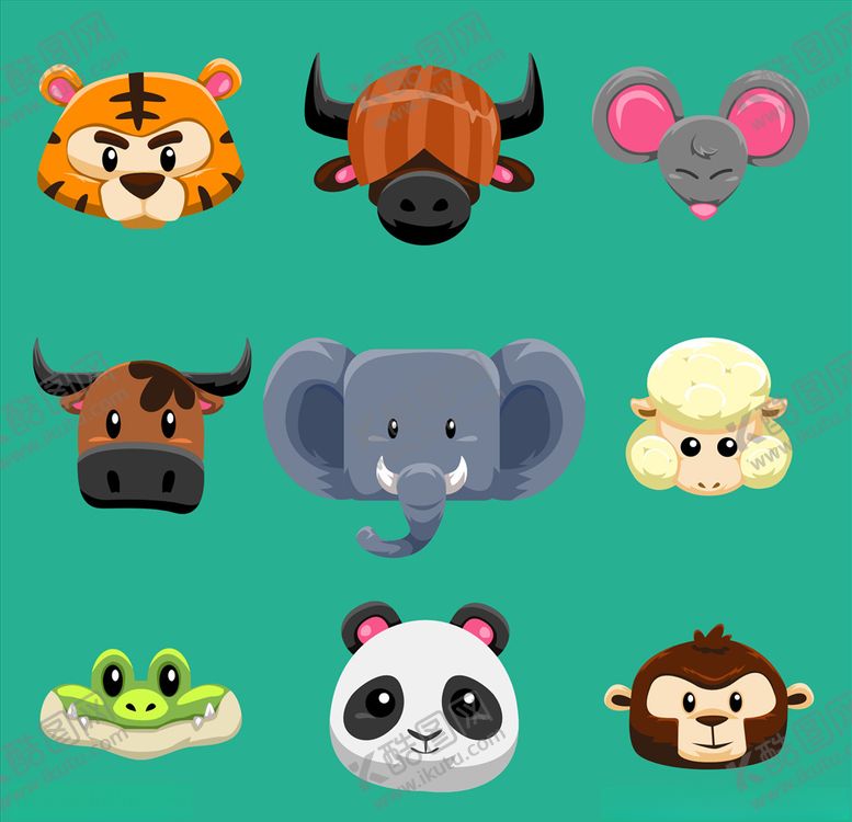 编号：93478307011725374870【酷图网】源文件下载-卡通动物