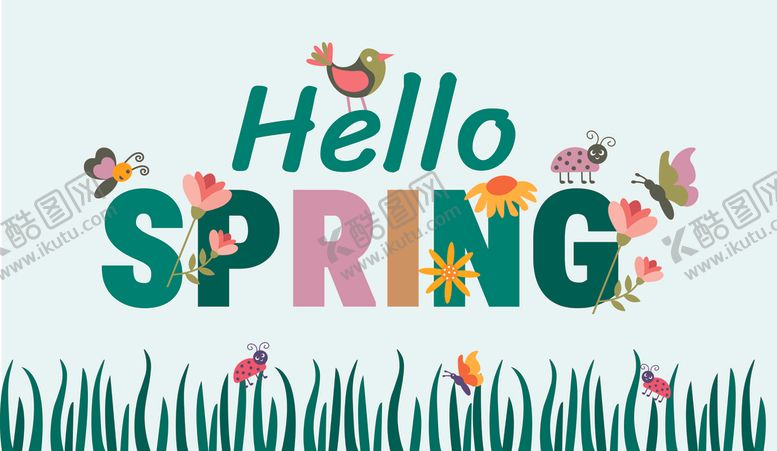 编号：54408104250035324785【酷图网】源文件下载-你好春天