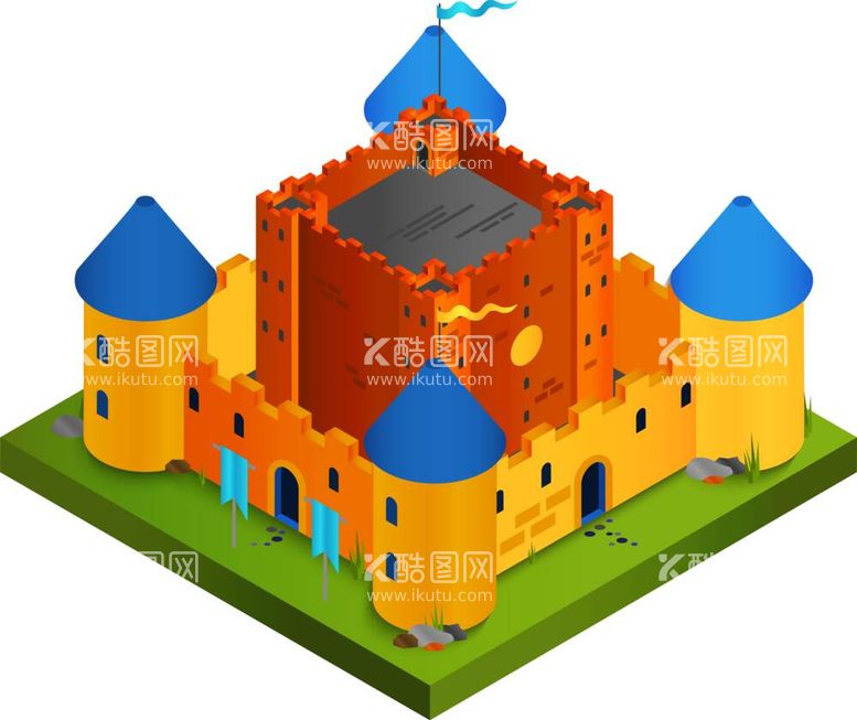 编号：47235312031815119459【酷图网】源文件下载-城堡免抠图