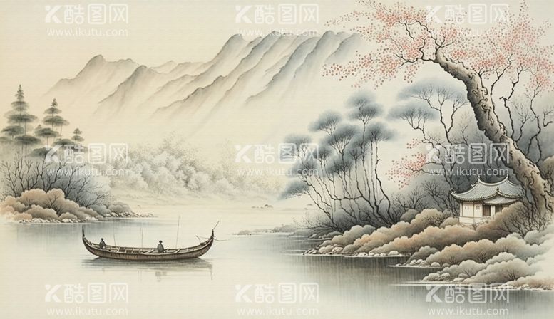 编号：24003601282015504671【酷图网】源文件下载-山水画