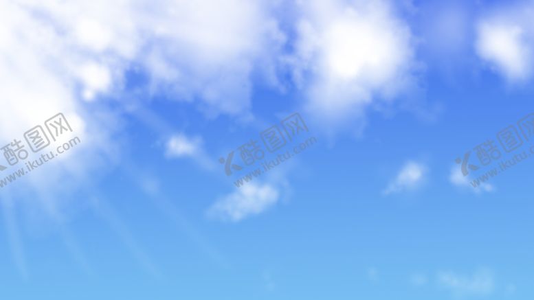 编号：89217606272234461864【酷图网】源文件下载-夏日蓝天