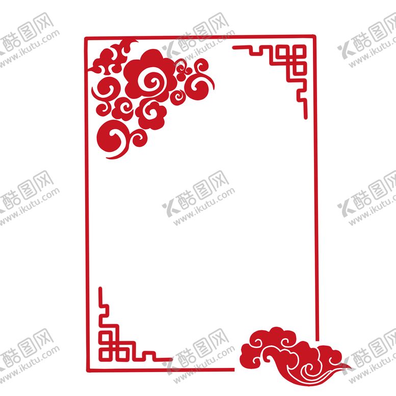 编号：72530609140455397019【酷图网】源文件下载-国潮边框 