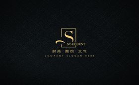 黑色名片