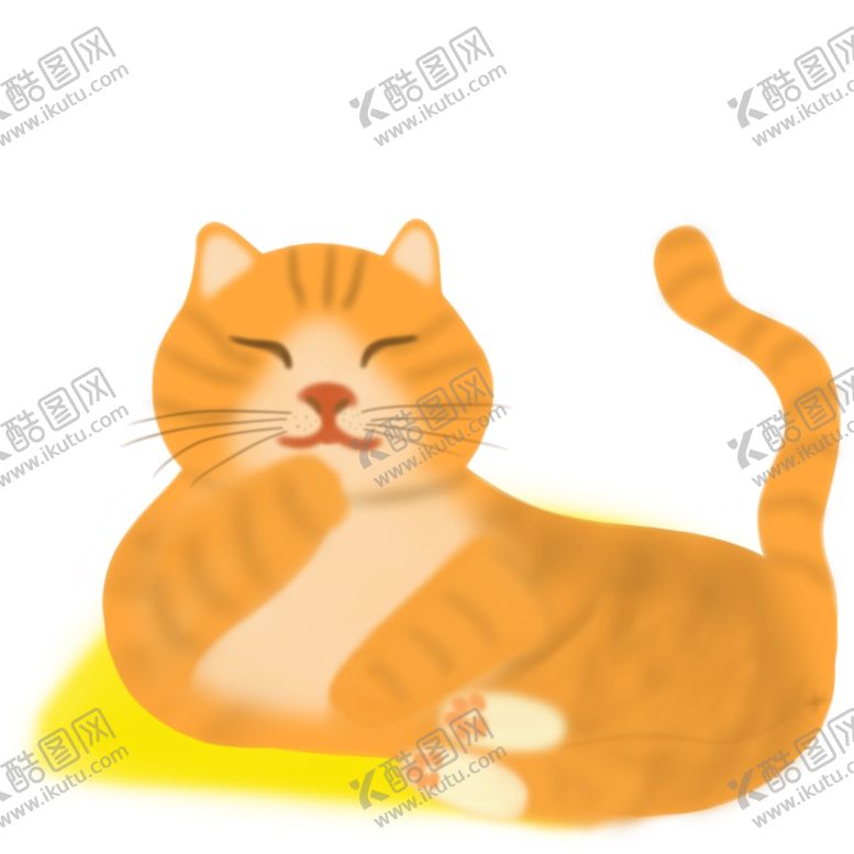编号：45474906261114442711【酷图网】源文件下载-卡通猫咪橘猫