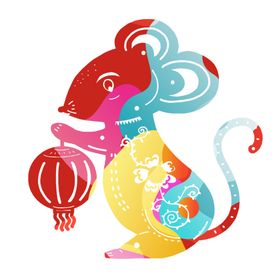 新年老鼠素材