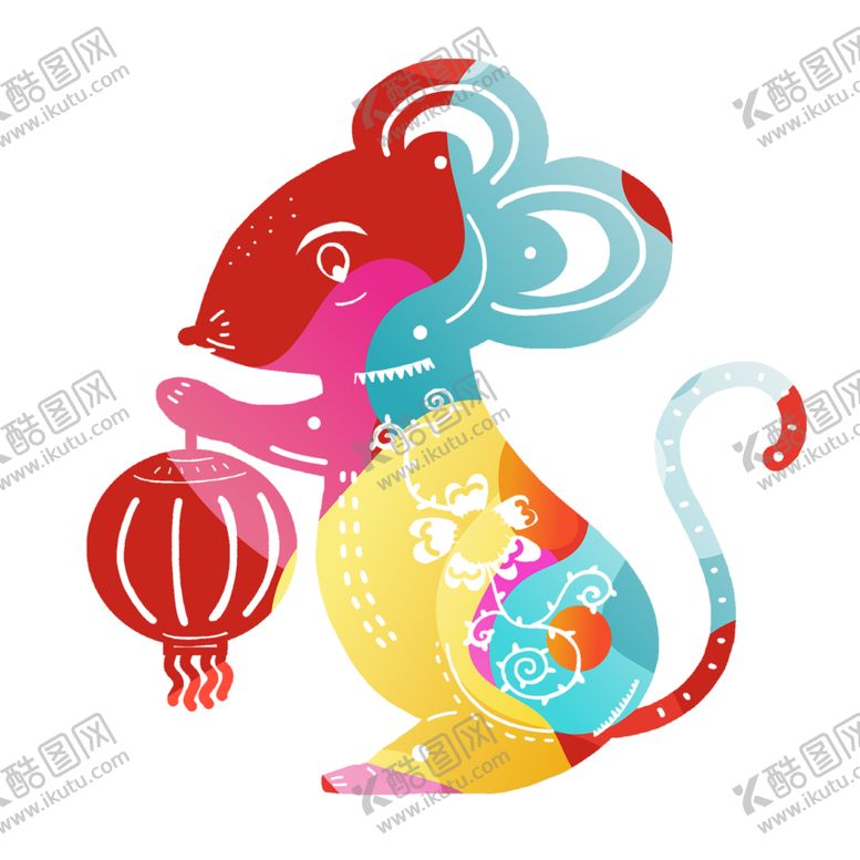 编号：36642610290422079887【酷图网】源文件下载-新年老鼠素材