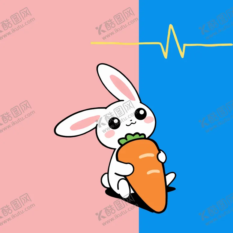 编号：18238703051128326250【酷图网】源文件下载-胡萝卜和兔兔