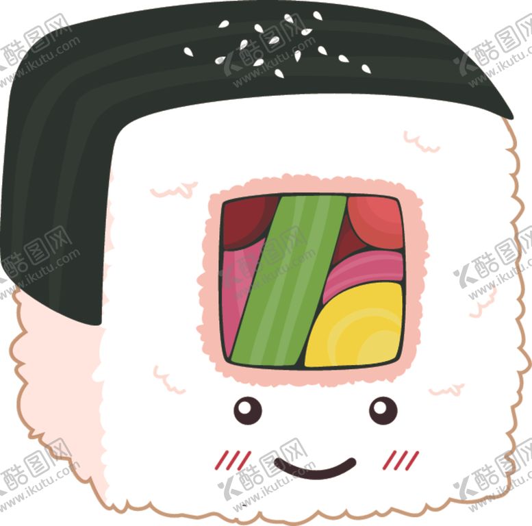 编号：67657009302217235337【酷图网】源文件下载-卡哇伊美食