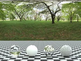 C4D自然环境贴图HDR贴图3d光照3渲染背景3设计