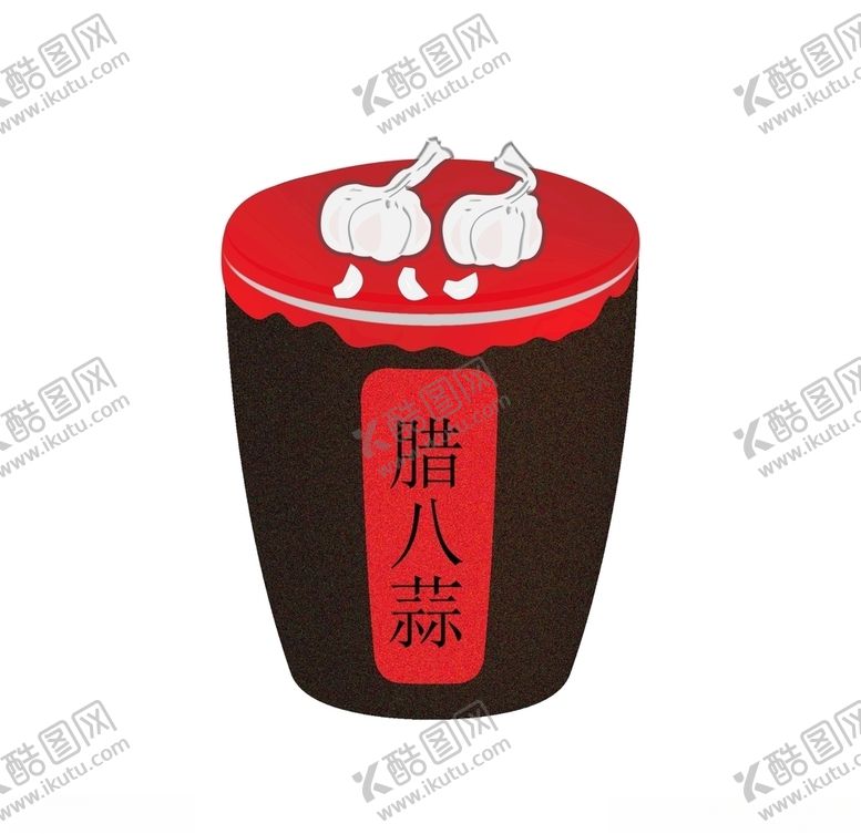 编号：83225611010059598878【酷图网】源文件下载-冬天腌制一坛腊八蒜