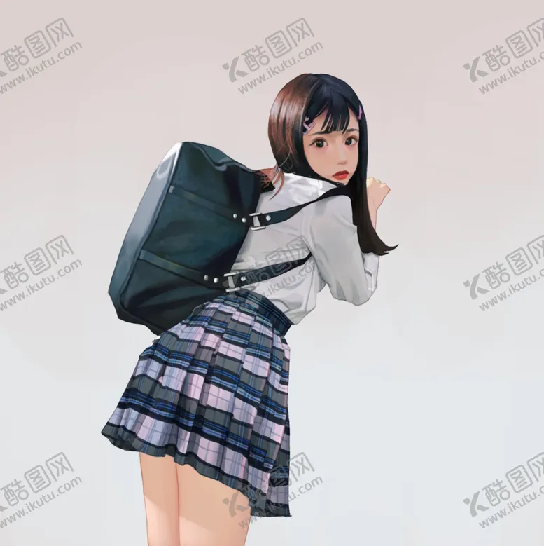 编号：44847301261317479664【酷图网】源文件下载-少女