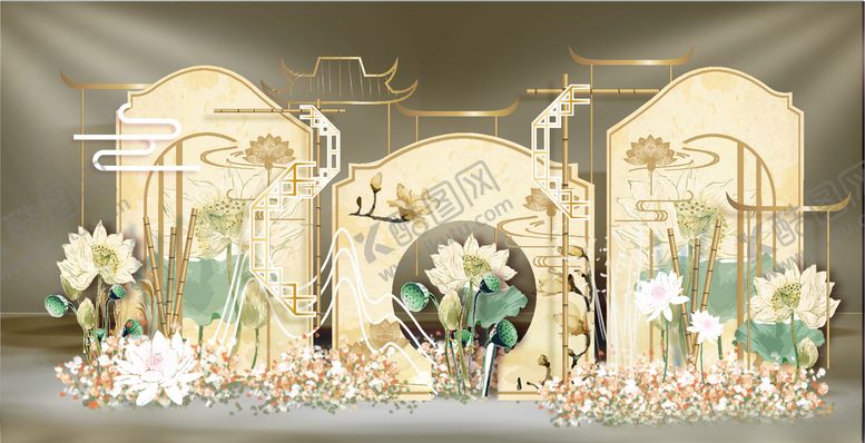 编号：39522105122345329421【酷图网】源文件下载-婚礼效果图