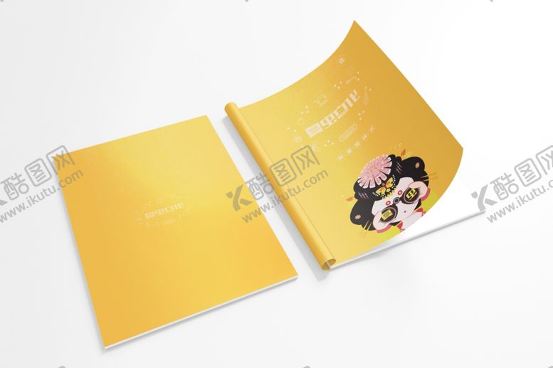 编号：93111409232223106961【酷图网】源文件下载-画册样机