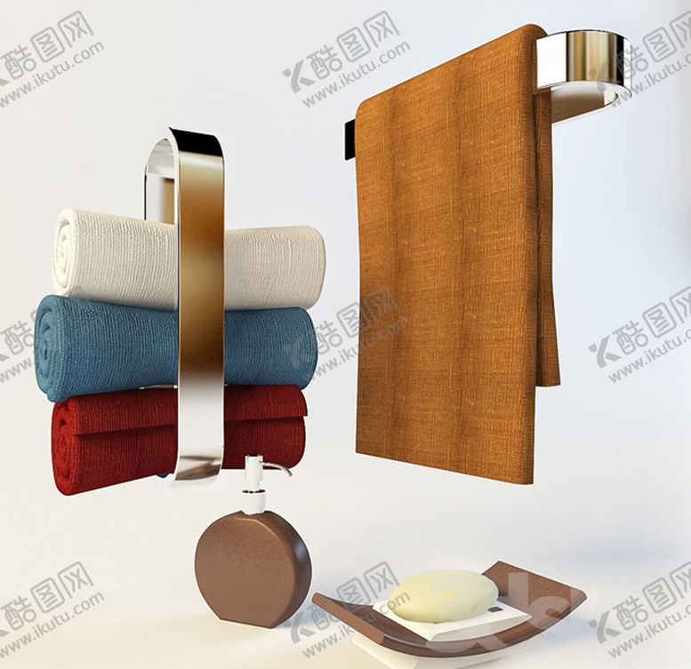 编号：48643110020142578744【酷图网】源文件下载-毛巾毛巾架