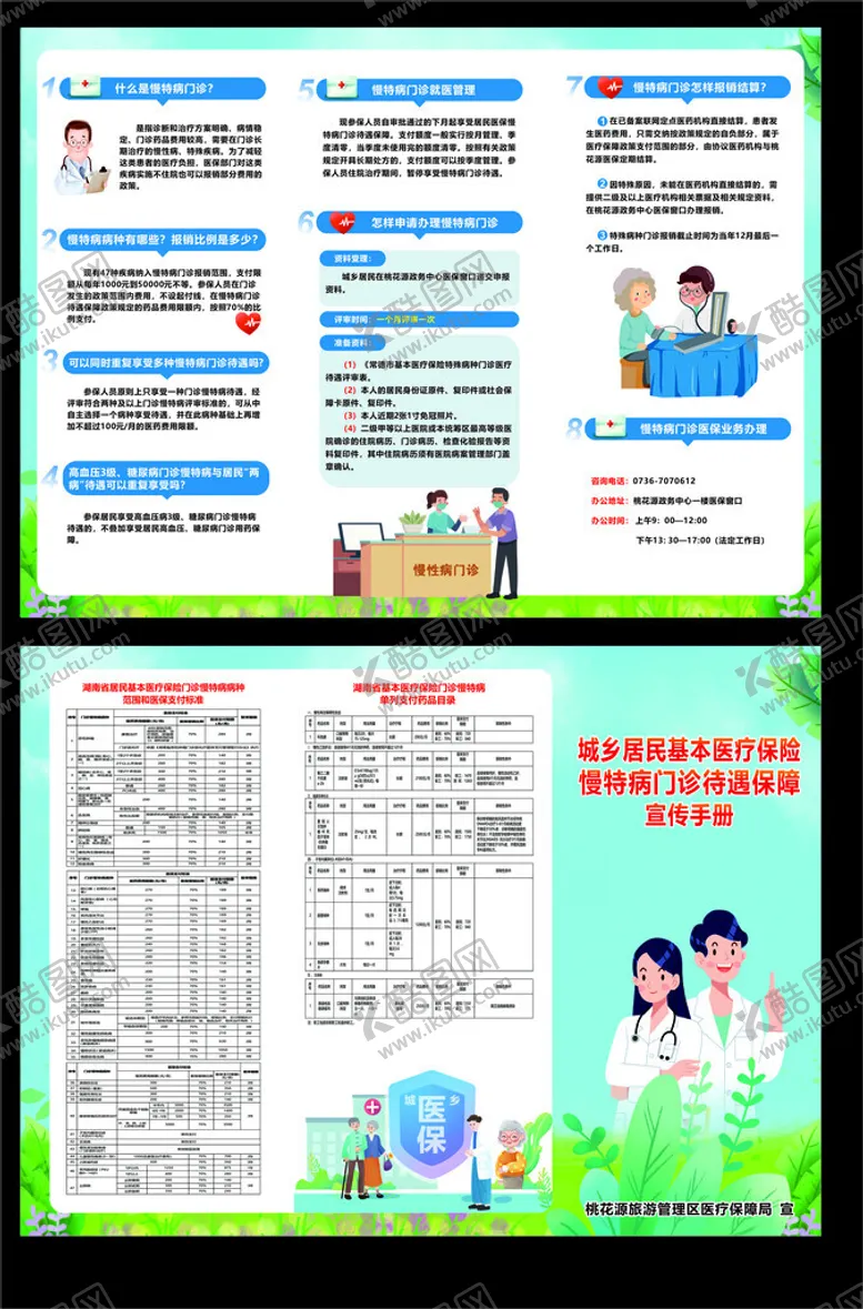 编号：53578301190759271471【酷图网】源文件下载-慢性病三折页