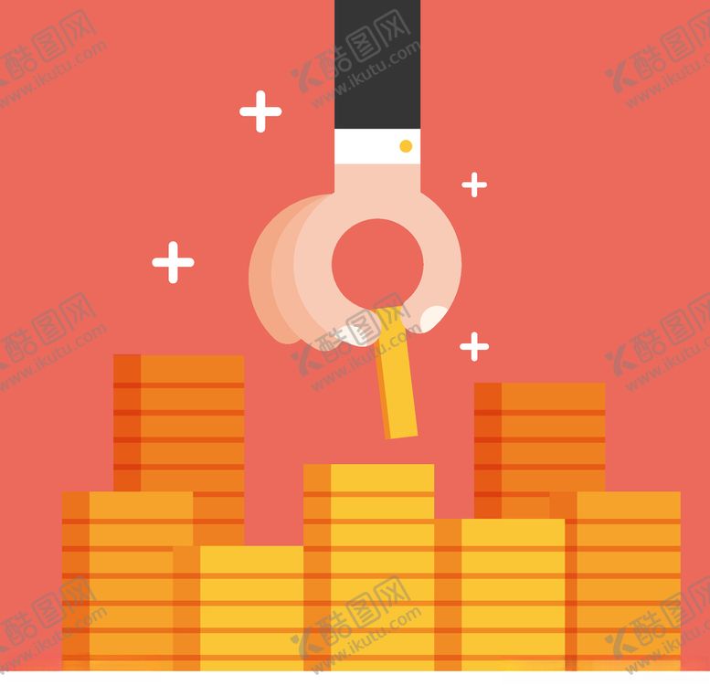 编号：12226609280313214018【酷图网】源文件下载-金融插画