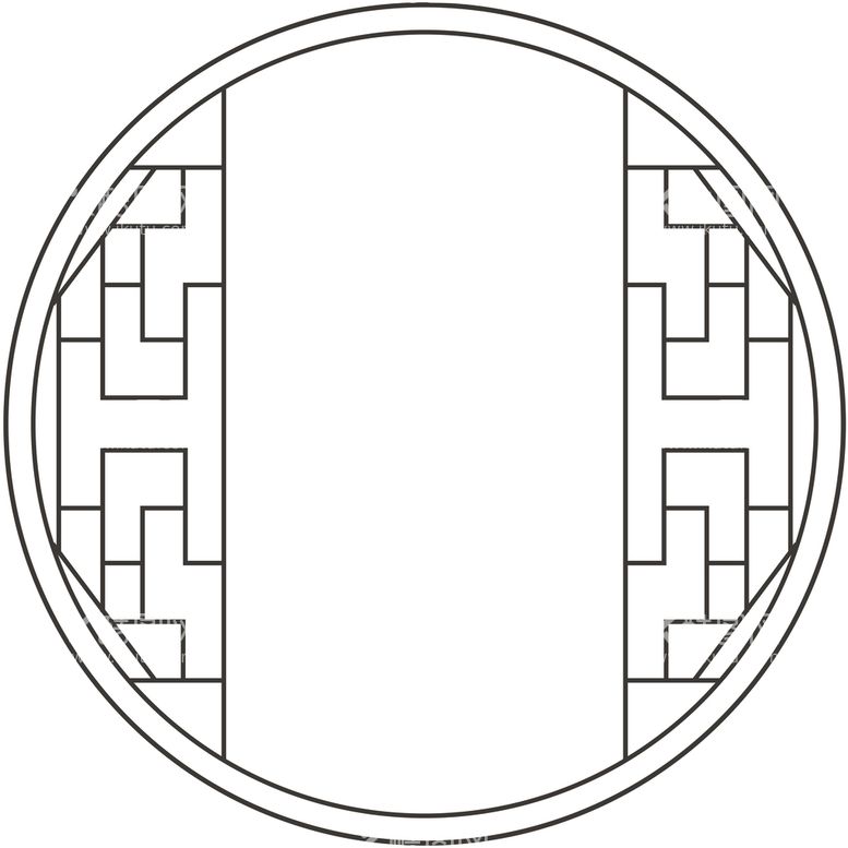 编号：92547809140922507460【酷图网】源文件下载-古典窗户纱窗古代家具