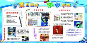 儿童安全知识宣传海报夏日防中
