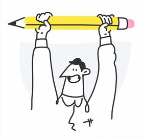 商务漫画人物