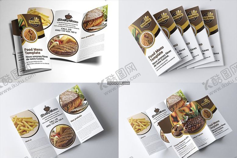 编号：17957209230609294894【酷图网】源文件下载-企业三折页