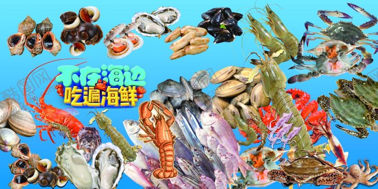 编号：75214802220826363303【酷图网】源文件下载-鲜活海鲜