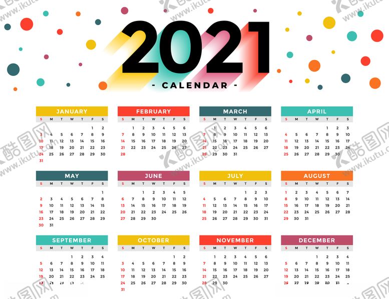 编号：62308807132349444022【酷图网】源文件下载-2021日历