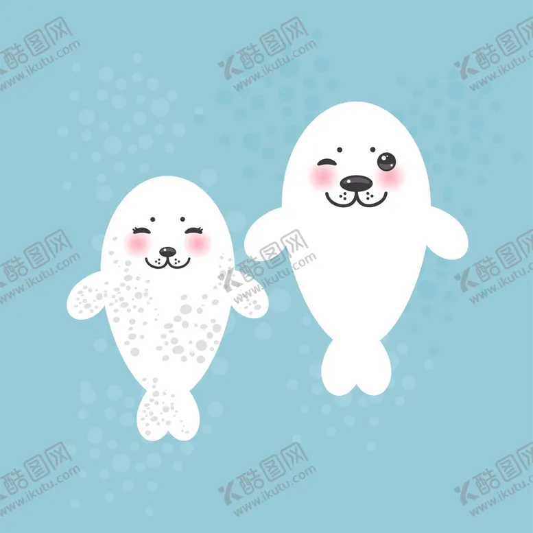 编号：36594003250040212838【酷图网】源文件下载-可爱海豹