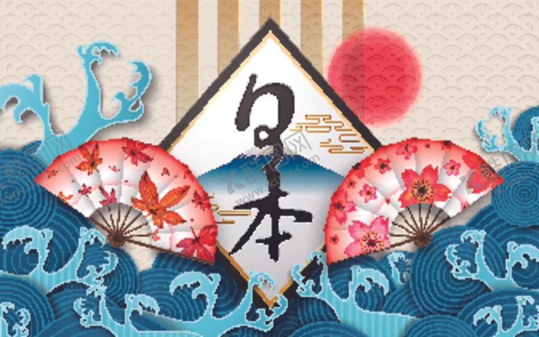 编号：56978710171359314944【酷图网】源文件下载-日本和风樱花风格创意海报