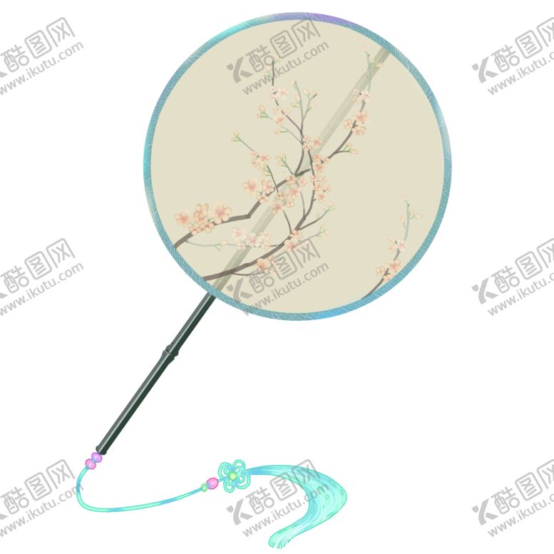 编号：26691506281421058374【酷图网】源文件下载-团扇