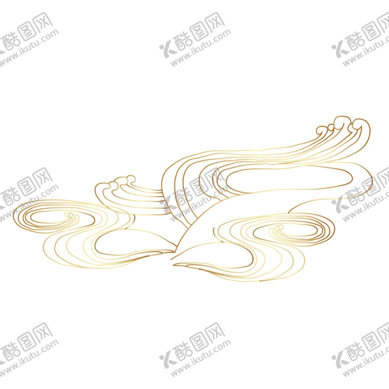 编号：22979007040414526783【酷图网】源文件下载-金色祥云