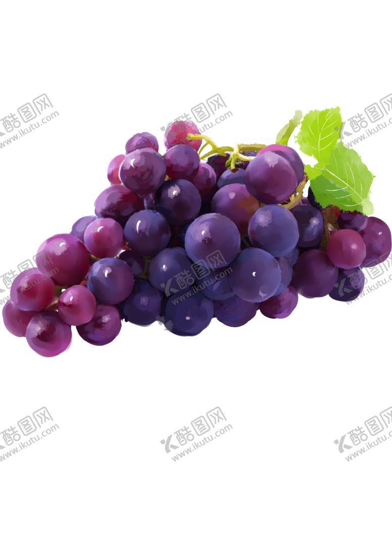 编号：44520110231930277496【酷图网】源文件下载-葡萄水果新鲜提子饮品海报素材
