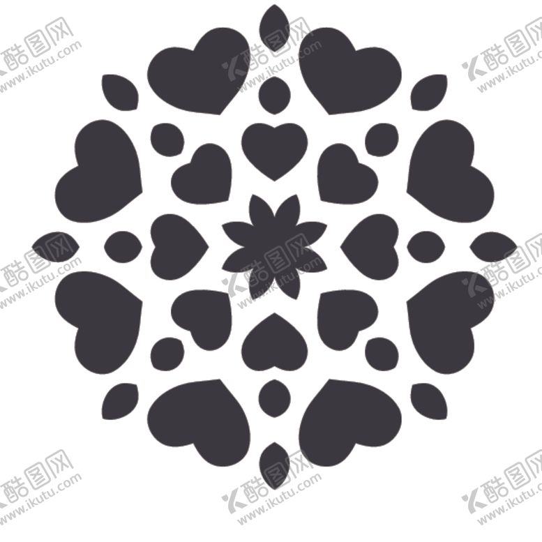 编号：74120210271128477549【酷图网】源文件下载-黑白简约花纹图案设计