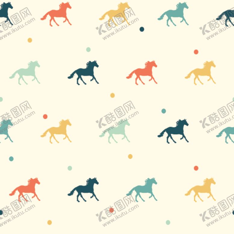编号：66477805051049121688【酷图网】源文件下载-卡通马儿