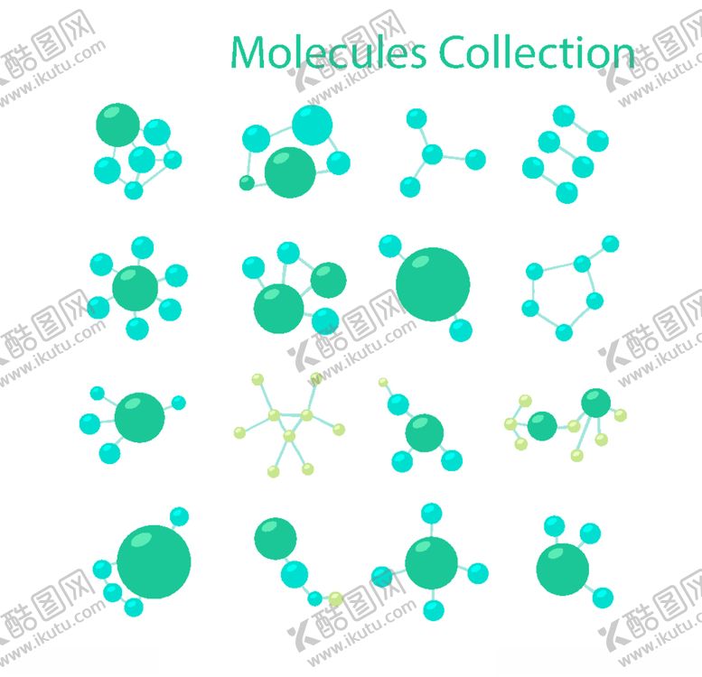编号：30958607070137424601【酷图网】源文件下载-分子背景