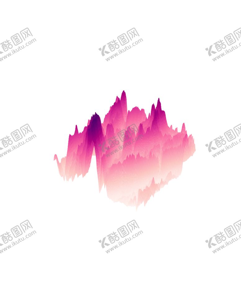 编号：27562704151726005096【酷图网】源文件下载-抽象山峰