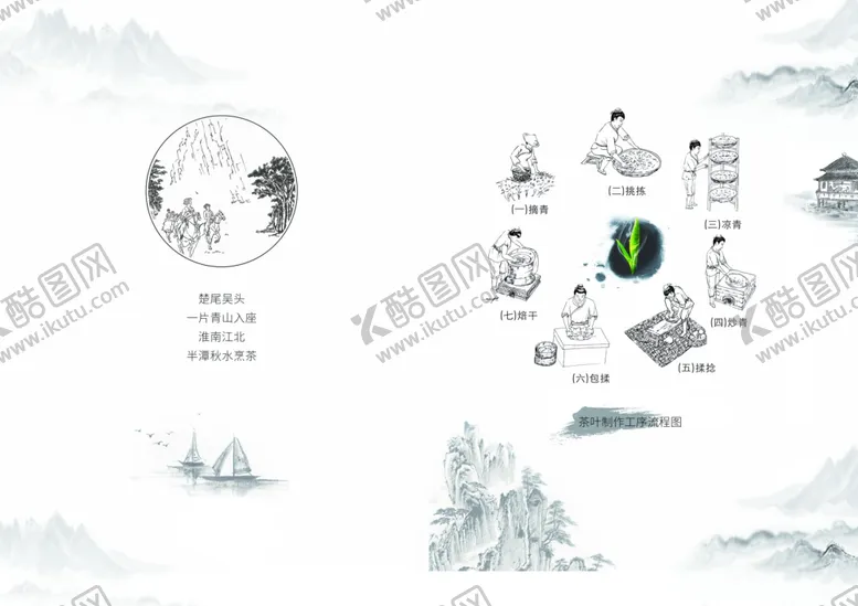 编号：91368910251036081354【酷图网】源文件下载-中国风茶道宣传画册