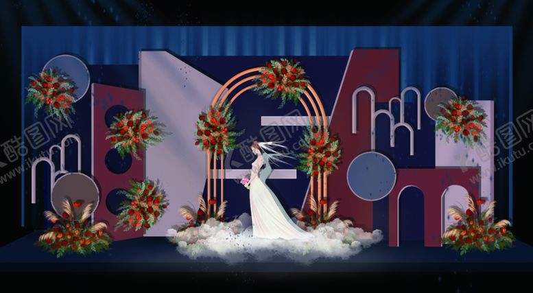 编号：79142310081607005378【酷图网】源文件下载-婚礼效果图